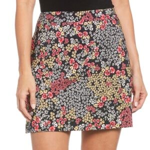 Rafaella Comfort Floral Print Skort